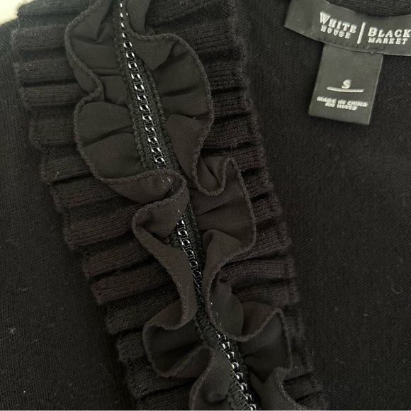 White House Black Market embellished cropped cardigan - Picture 5 of 6